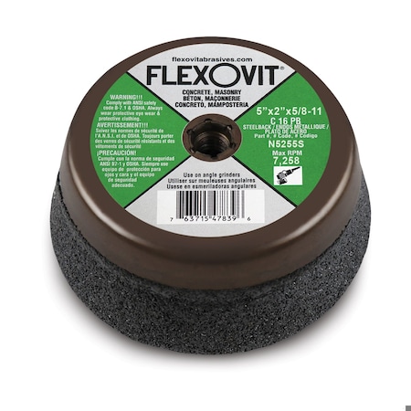 Flexovit RESIN CUPSTONES HIGH PERFORMANCE N5255S